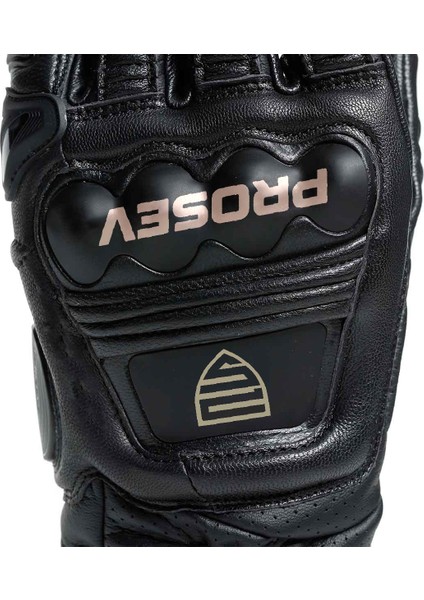 GL60 Carbon Titantum Deri Eldiven Siyah modelleri