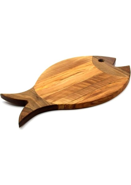 Ahşap Balık Kesme Doğrama Ve Sunum Tahtası Zeytin Ağacı fiyatları