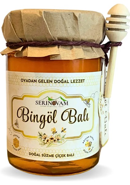 Bingöl Balı 425 gr (Doğal,hakiki) Cam Kavanoz Üretici Sertifikalı
