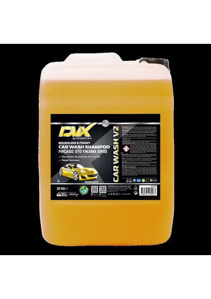 Car Wash V2 Fırçasız Oto Yıkama Köpüğü 20 Kg.