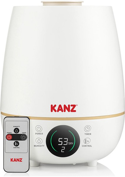 Dijital Uzaktan Kumandalı Üstten Doldurmalı Buhar Makinesi 2 Litre Beyaz