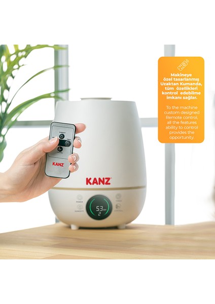Dijital Uzaktan Kumandalı Üstten Doldurmalı Buhar Makinesi 2 Litre Beyaz modelleri
