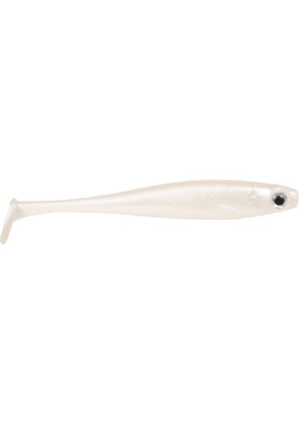 Mister Shad 10CM 7gr Tekli Silikon Yem Renk : Silver White Uv