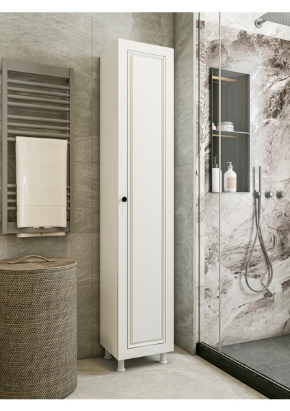 Çok Amaçlı Dolap Parlak Beyaz Country Banyo Dolabı fiyatları