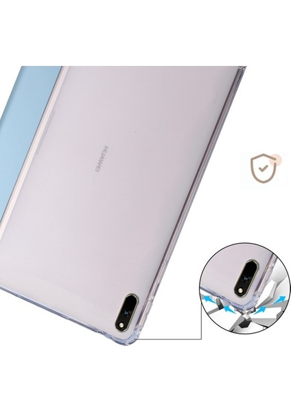 Huawei Için Matepad 11 (2021) Pu Deri Tri-Katlı (Yurt Dışından)