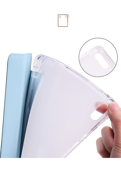 Huawei Için Matepad 11 (2021) Pu Deri Tri-Katlı (Yurt Dışından)