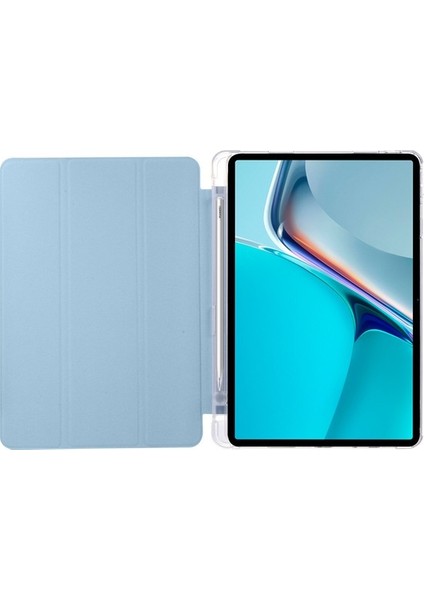 Huawei Için Matepad 11 (2021) Pu Deri Tri-Katlı (Yurt Dışından)