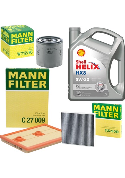 Volkswagen Golf 7 1,4 Tsi (Wag Grubu) Bakım Seti