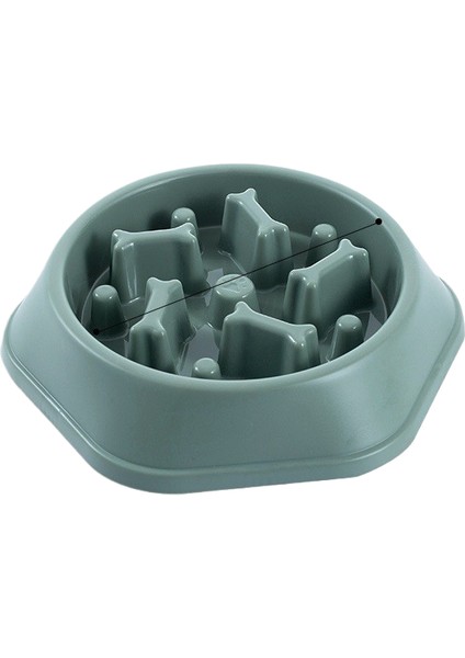 Kaymaz Paspaslı, Boğulma ve Sıçrama Önleyici Pet Yavaş Yemek Kabı (Yurt Dışından)