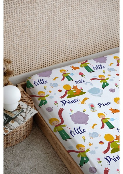 Baskılı Düz Çarşaf - For Baby Serisi - Küçük Prens ve Tilki fiyatları