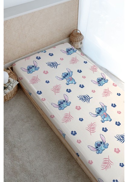 Baskılı Düz Çarşaf - Cartoon Serisi - Stitch