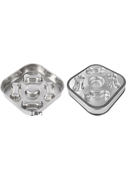 Kaymaz Paspaslı, Boğulma ve Sıçrama Önleyici Pet Yavaş Yemek Kabı (Yurt Dışından)