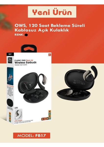 FB017 Ipx4 Su Geçirmez 500MAH Ows Open Hair Hd Stereo Wireless 5.4 Bluetooth Açık Kablosuz Kulaklık indirimleri