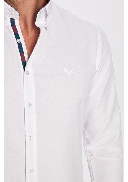 Slim Fit Dar Kesim Uzun Kol Poplin Oxford modelleri