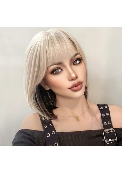 Kısa Düz Perçemli Bob Peruk fiyatları