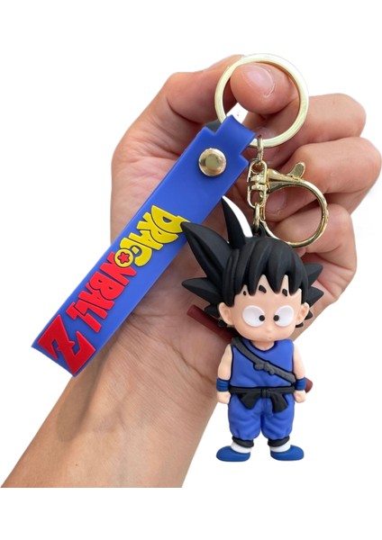 Hengshan Karikatür Anime Dragon Topu Anahtarlık Sun Wukong Bebek Çanta Kolye Araba Anahtarlık Küçük Hediye (Yurt Dışından)