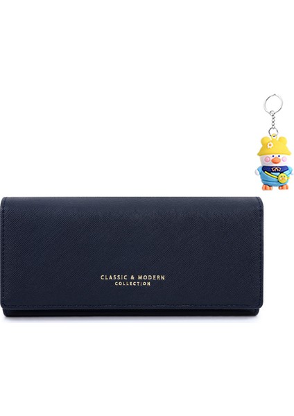 Büyük Kapasiteli Bayan Kart Tutucu Cüzdan Moda Clutch Kadın Çoklu Kart Yuvası (Yurt Dışından)