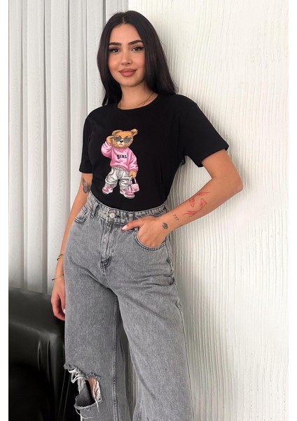 Ayıcıklı T-Shirt - 30/1 Suprem Penye Pamuk 499 modelleri