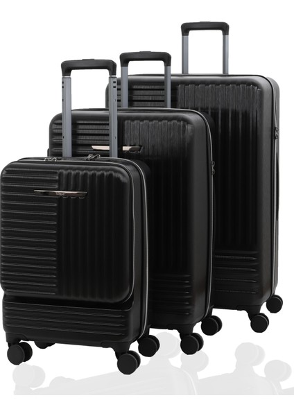 V2404 Pc Valiz Sılver Set