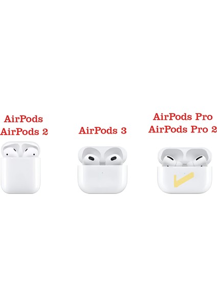 Apple Airpods Pro ve Pro 2 Kılıf Modelleri