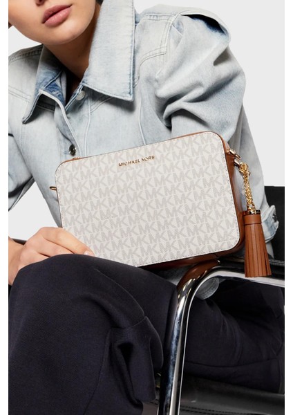 Zincirli Ayarlanabilir Omuz Askılı Jet Set Bayan Çanta 32F8GF5M2B fiyatları