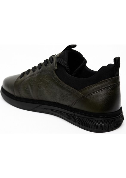 Erkek Haki Sneaker Casual Ayakkabı