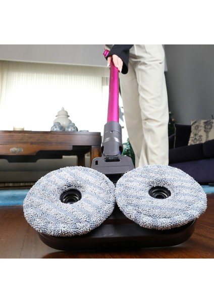 Dyson Uyumlu Püskürtmeli Silme Ve Süpürme Başlığı