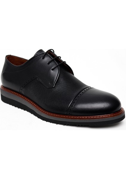 Erkek Siyah Mevsimlik Casual Eva Taban Ayakkabı
