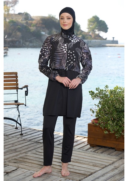 Tam Kapalı Tesettür Mayo 25971 Siyah fiyatları