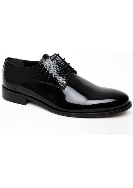 Erkek Siyah Classic Rugan Neolit Taban Ayakkabı