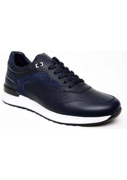 Erkek Lacivert Mevsimlik Casual Eva Taban Ayakkabı