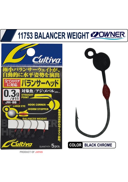 11753 Balancer Head Jighead
