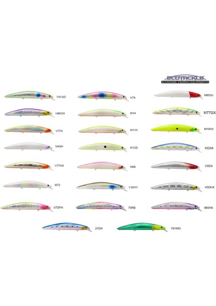 Ultimate Bass 125F 12.5cm 21G H74 Rengi Maket Balık
