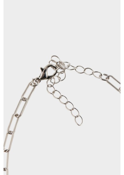 Kadın Silver Detaylı Değiştirilebilir Uçlu Charm Kolye E4475AXNS indirimleri