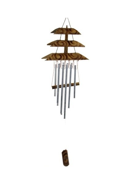 Bambu Metal Çanlı Rüzgar Çanı