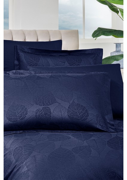 Yaprak Çift Kişilik Jakarlı Saten Nevresim Takımı fiyatları