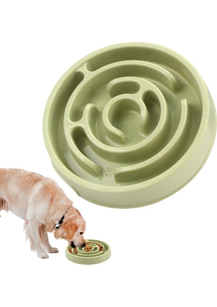 Köpekler ve Kediler Için Yavaş Yemek Kasesi Pet Dökülme ve Boğulma Önleyici (Yurt Dışından)