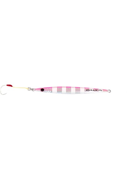 Slim Jig 160GR Jig Yem Renk : Pink Zebra Glow