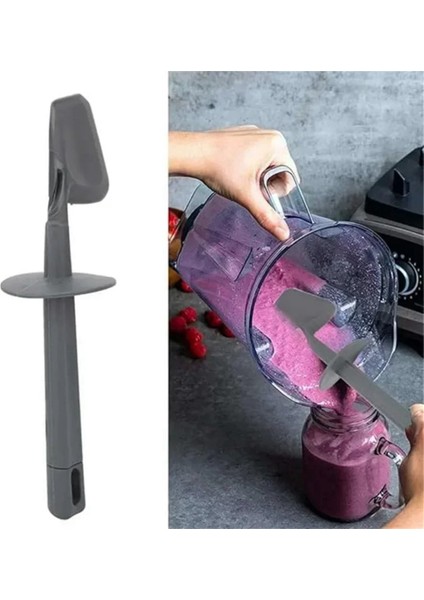 Çok Yönlü Silikon Blender Spatula + Thermomix Tm5 TM31 Tm6 Için Sızdırmazlık Kapağı Karıştırma Aracı Atıkları Önler Mutfak Aksesuarı (Yurt Dışından)