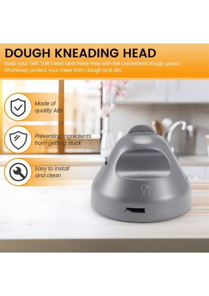 Thermomix Tm5 Tm6 Mikser Bıçakları Hamur Yoğurma Başlığı Dikişi Hamur Kirinden Koruma Gıda Işlemcisi Aksesuarları (Yurt Dışından)