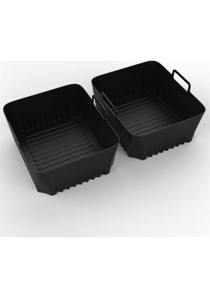 2 Adet Hava Fritöz Silikon Gömlekleri Ninja AF500 Hava Fritöz Yapışmaz Hava Fritöz Sepeti Aksesuarları Yeniden Kullanılabilir Airfryer Gömlekleri (Yurt Dışından) modelleri