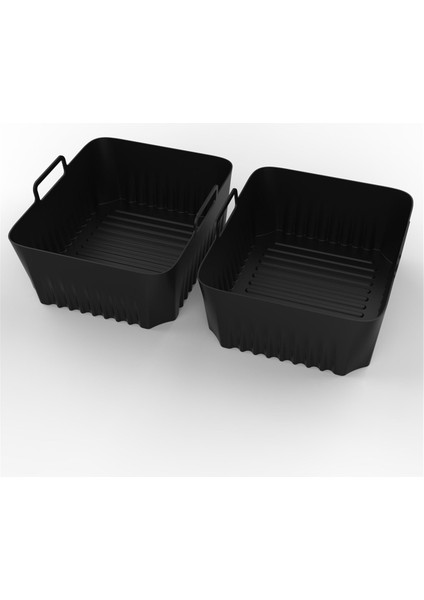 2 Adet Hava Fritöz Silikon Gömlekleri Ninja AF500 Hava Fritöz Yapışmaz Hava Fritöz Sepeti Aksesuarları Yeniden Kullanılabilir Airfryer Gömlekleri (Yurt Dışından) fırsatları