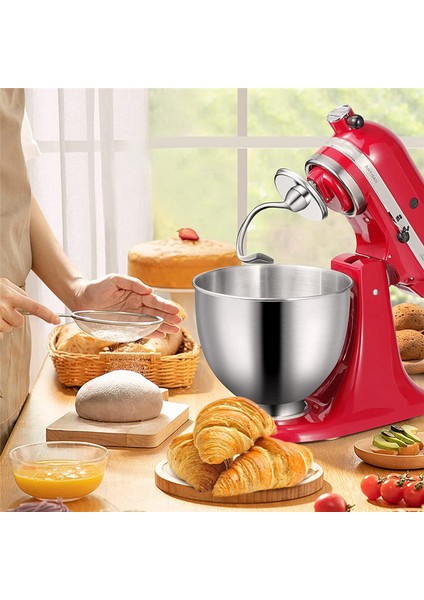 Paslanmaz Çelik K45DH Hamur Kancası Ataşmanı Kitchenaid 4.5-5q Ttilt-Head Mikser Parçaları Aksesuarları (Yurt Dışından) fırsatları