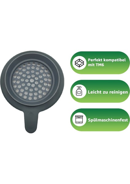 Thermomix Tm6, Tm5, TM31 Için Hamur Süzgeci Mutfak Robotu Aparatı Hamur Süzgeci Mutfak Presi (Yurt Dışından) fırsatları