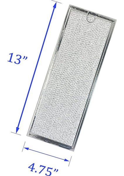 WB06X10288 Mikrodalga Yağ Filtresi Değiştirme Ge Mikrodalga Havalandırma Filtresi Alüminyum Örgü Mikrodalga Filtre (Yurt Dışından) fiyatları