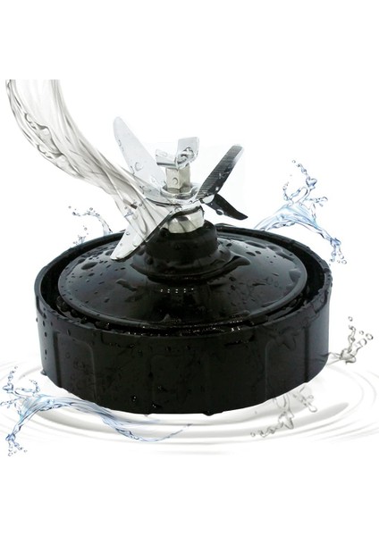 Ninja Blender Yedek Parça Montajı 6 Kanatlı, Çıkarıcı Bıçaklı Blender Bardak Parçaları BL450-70 BL451-70 BL454-70 (Yurt Dışından) fırsatları