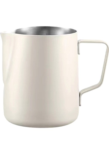 Paslanmaz Çelik Süt Köpürtme Sürahisi Yuvarlak Borulu Latte Sanat Sürahi Süt Sürahi Frother Profesyonel Barista Süt Buharda Pişirme Sürahisi (Yurt Dışından)