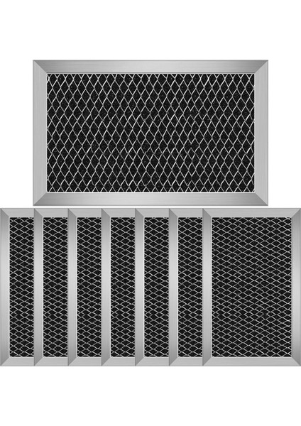 8 Adet Mikrodalga Kömür Filtre Yedeği Ge JX81C WB02X10776 Mikrodalga Filtre Mutfak Hava Karbon Filtre (Yurt Dışından)