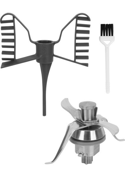 Paslanmaz Çelik Blender Bıçak Karıştırma Aparatı Çırpma Teli Kelebek Yedek Aksesuarları Vorwerk Thermomix TM21 Için (Yurt Dışından)