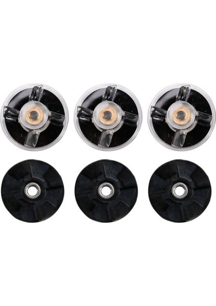 6 Taban Dişlisi ve Bıçak Dişlisi Yedek Parça, Magic MB1001 250W Blenderler Için Uyumlu (Yurt Dışından)
